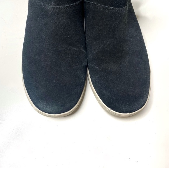 Koolaburra by UGG Rylee Suede Leather Mini Boots Black 10 - Picture 3 of 8